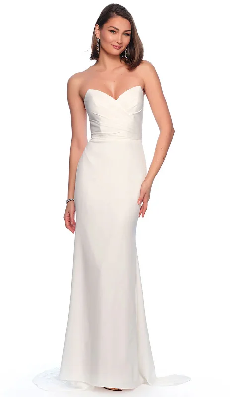 Embrace New Fashion Dave & Johnny Bridal 11988 - Strapless Sweetheart Bridal Gown