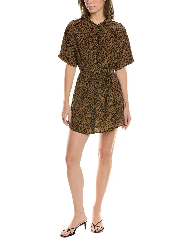 Urban Sophistication Saltwater Luxe Cuffed Mini Dress