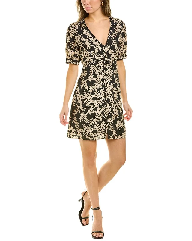 Huge Savings On Parisian Styles ba&sh Button Front Mini Dress