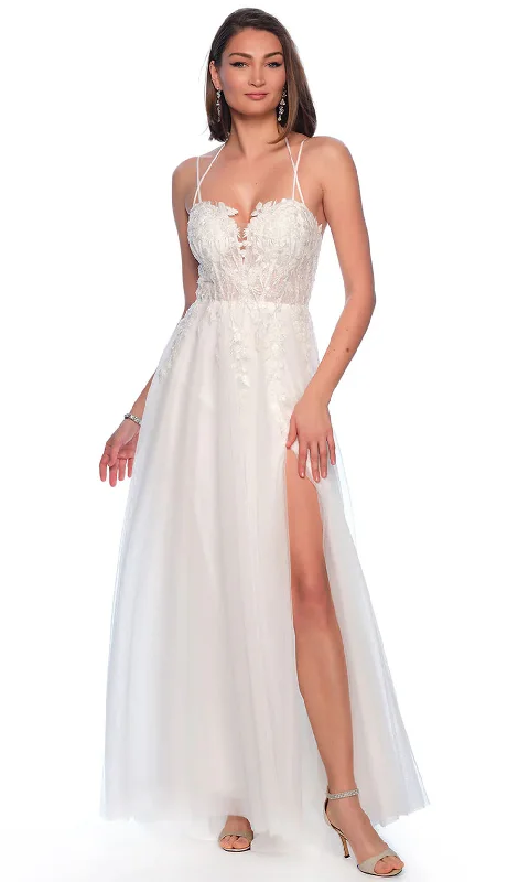 Unleash Your Style Dave & Johnny Bridal 11949 - Sweetheart Bodice Bridal Gown