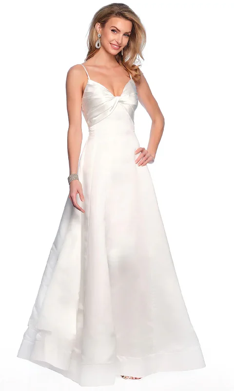 Odd Size Clearance Sale Dave & Johnny Bridal 11816 - Twist Bodice Bridal Gown