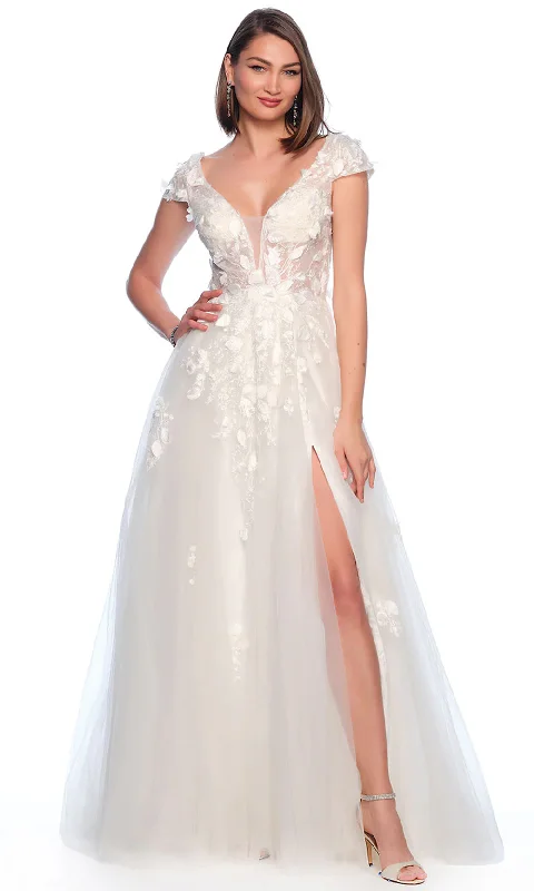 Style Revolution Dave & Johnny Bridal 12013 - Embroidered Bridal Gown