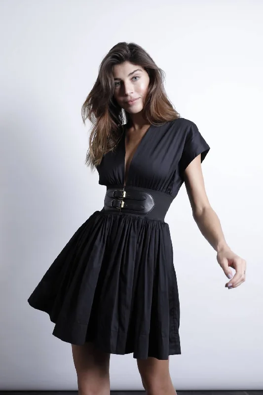 Today Only Briar Mini Dress In Black