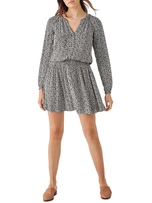 Now On Sale For Chic Urban Styles Montara Womens Printed Short Mini Dress