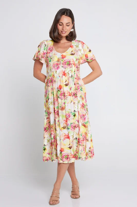 Fashion Forward Brighton Dress - Sunrise Floral