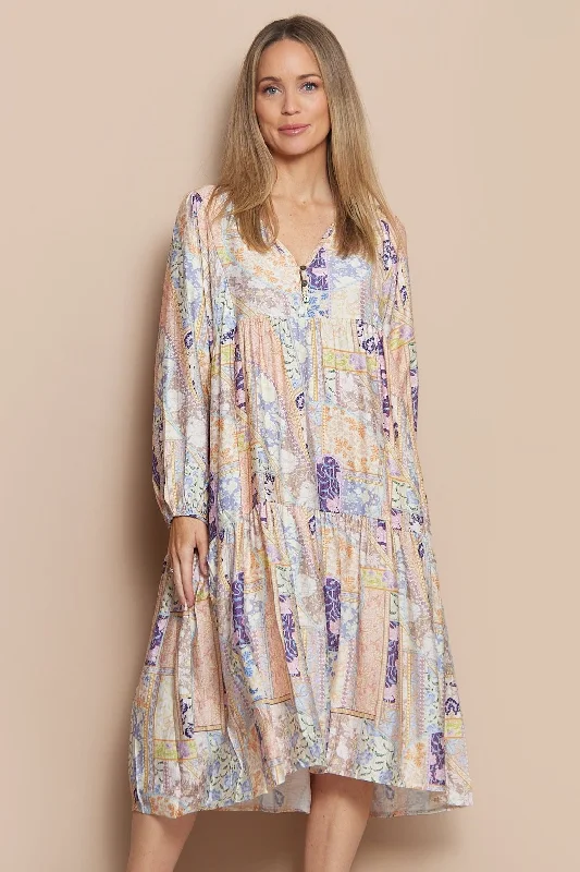 Big Discounts Carissa Dress - Dawn Floral Patchwork