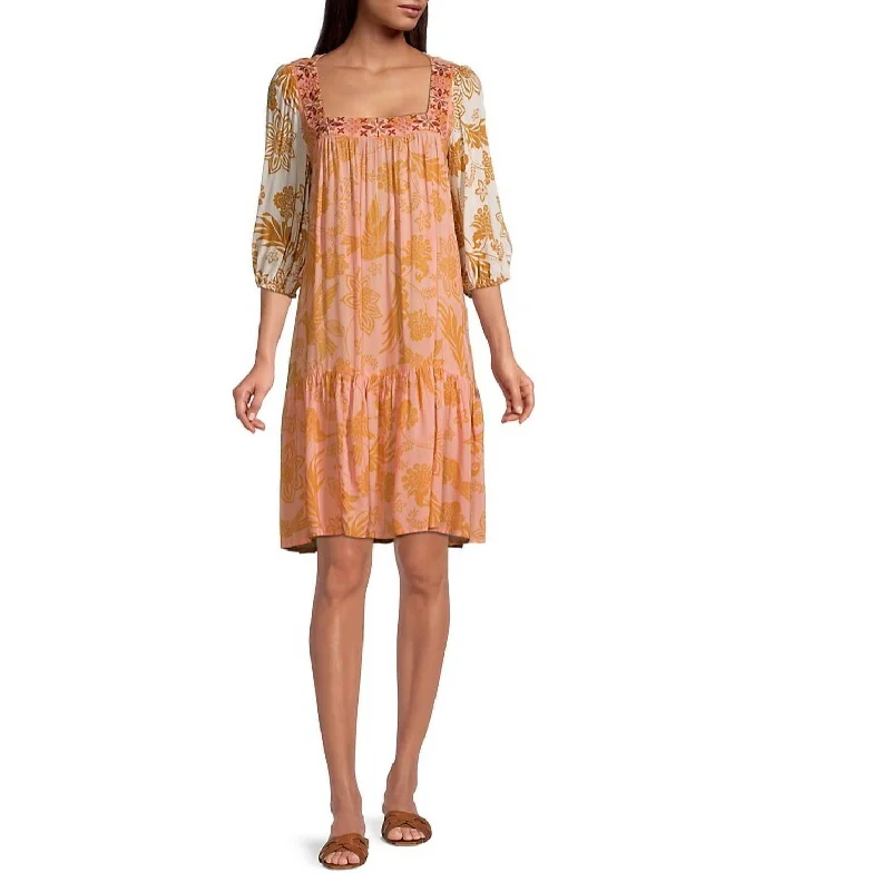 Holiday Attire Sale Kalik Mini Dress In Multi