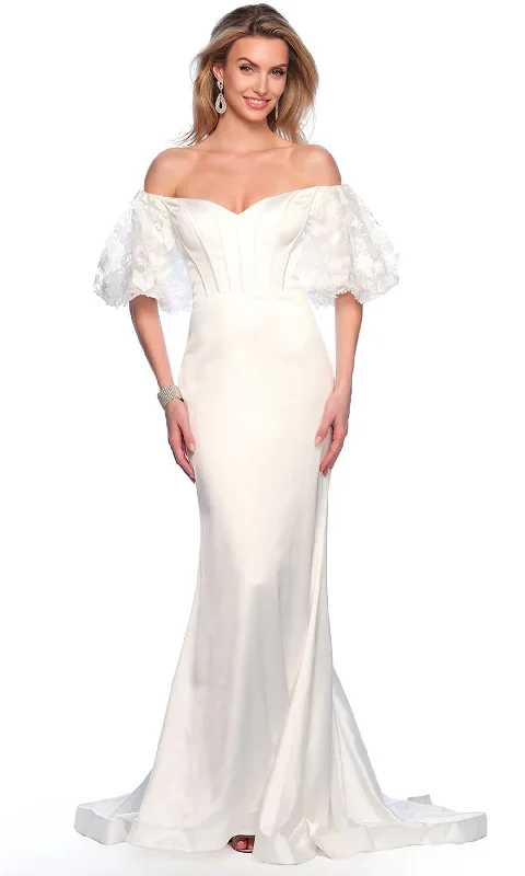 Style Beyond Borders Dave & Johnny Bridal 11344 - Off Shoulder Corset Bridal Gown