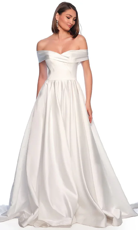 Style Breakthroughs Dave & Johnny Bridal 11334 - Satin A-Line Bridal Gown