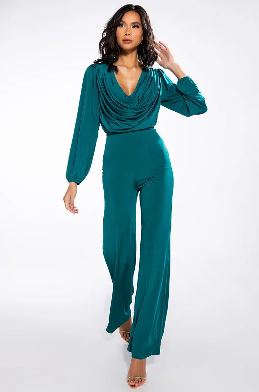 Trendy Fashion Sale A NIGHT TO REMEMBER LONG SLEEVE JUMPSUIT