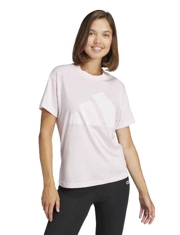 Classic Charm Essentials Winners T-Shirt - Clear Pink/White