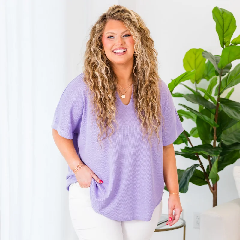 Trend Alert Bellflower Top, Lilac