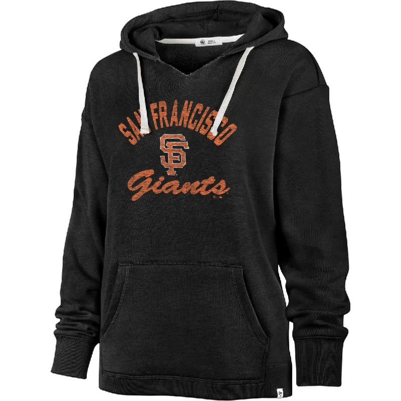 Effortless Grace Women's Giants Wrapped Up Kennedy Hoodie