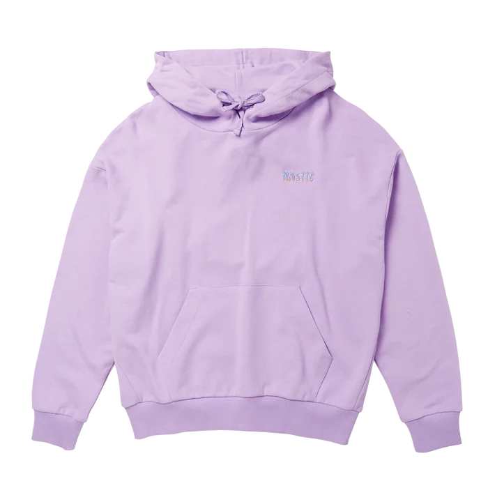 Timeless Elegance Redefined Mystic Paradise Hooded Sweatshirt-Pastel Lilac