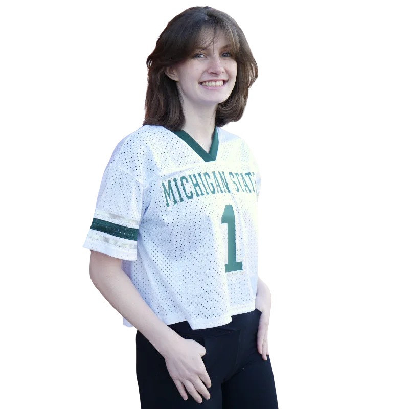 New Season Fashion Preview Sale Colosseum Women's Cropped Spartans Jersey