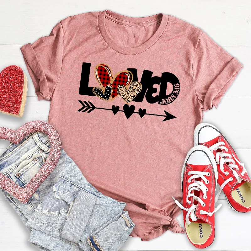 Travel Essentials LOVED John 3:16 Tee