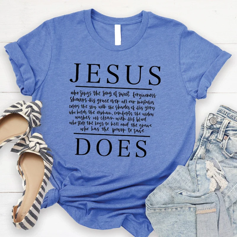 Tropical Island - Inspired Attire Jesus Does Tee