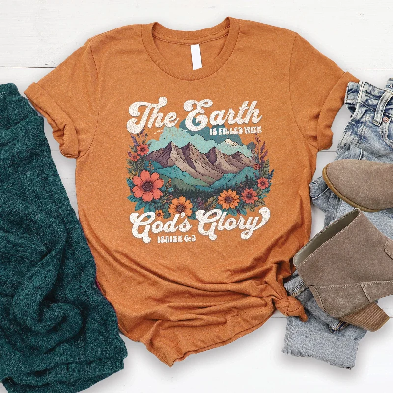 Explore What's New The Earth is Filled with God's Glory Tee