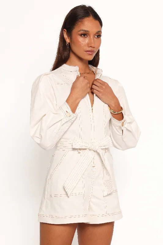 Shop Sale Items Marea Playsuit - White