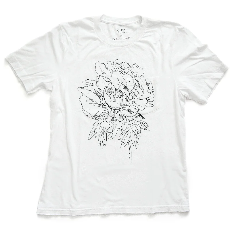 Big Savings The Peony Shirt in White