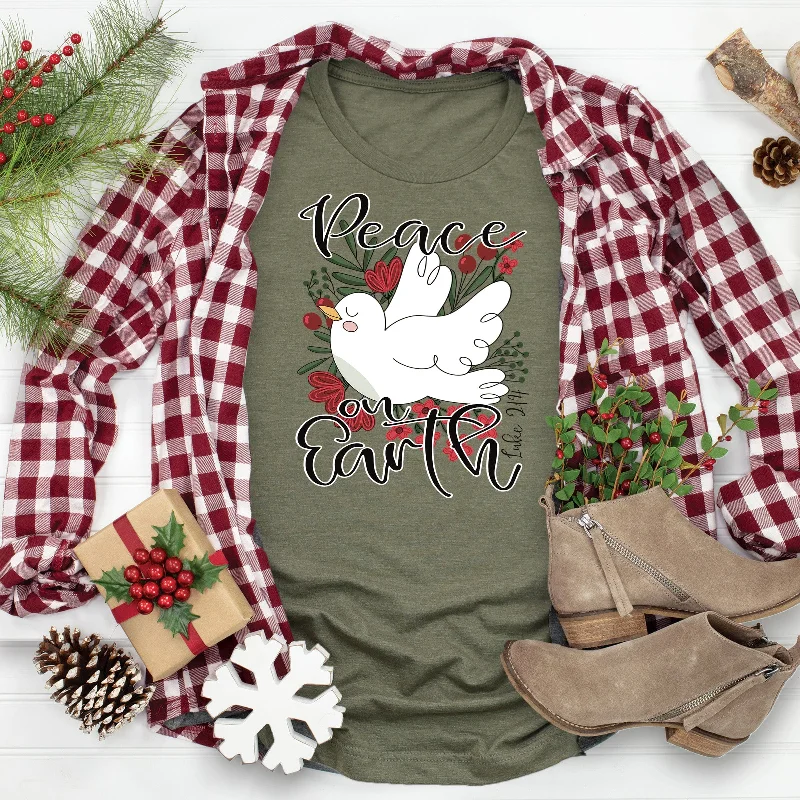 Seasonal Sale Peace on Earth Tee