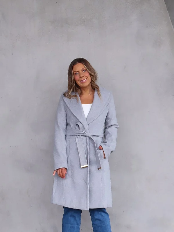 Season Sale Harper Coat- Grey