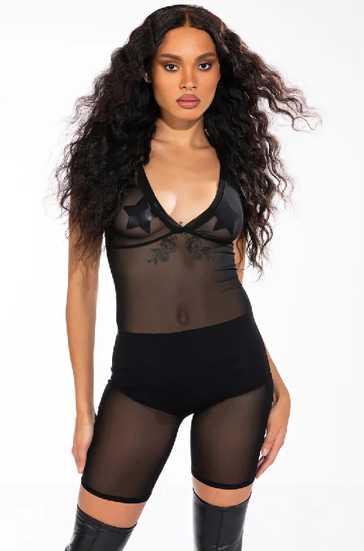 Limited Time Flash Sale ULTRA POWER MESH ROMPER