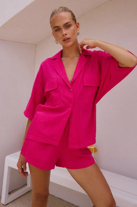 Trending Items MONIQUE SHORT - HOT PINK