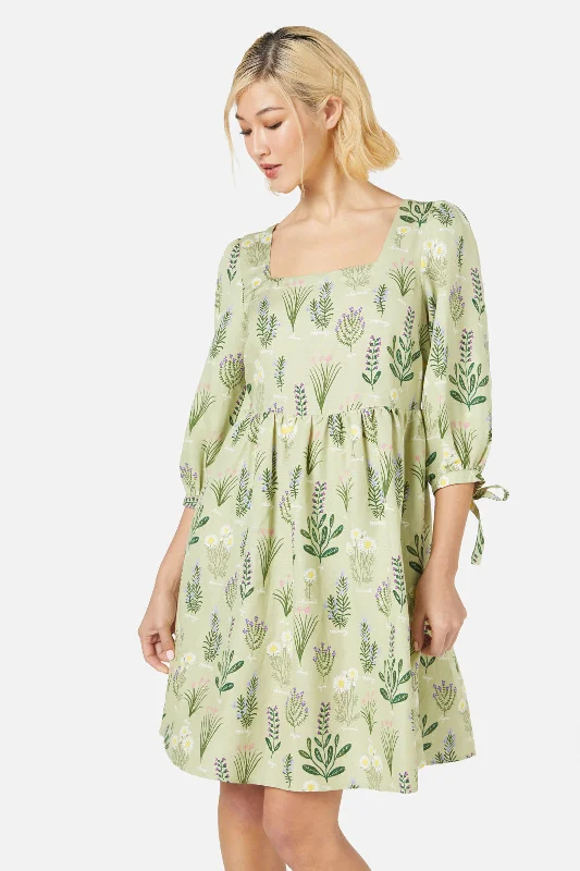 Save Big Herb Garden Mini Dress