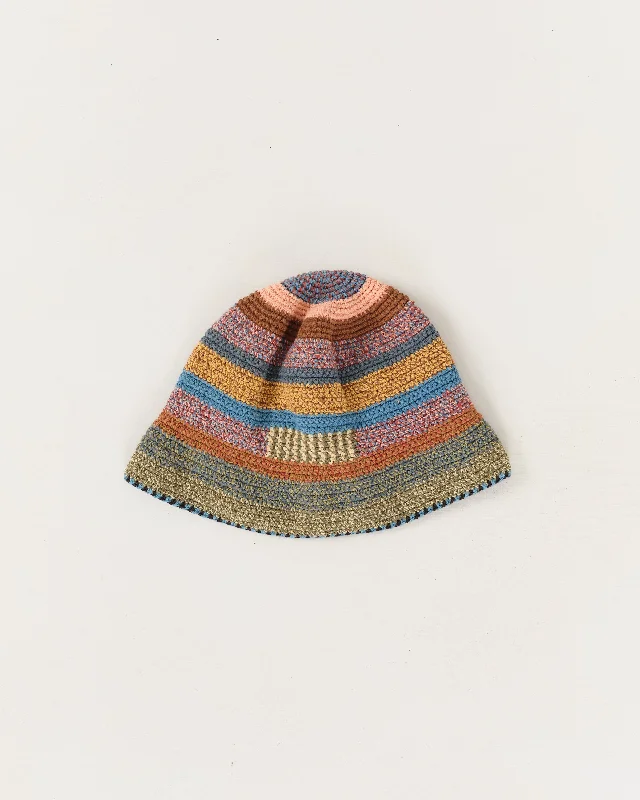 Lighten Up With Nordic Styles Brew Hat - Twisted Stripe Marsh