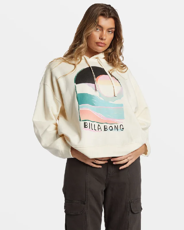 Seasonal Clearance Billabong Keep It Up Sweatshirt-White Cap