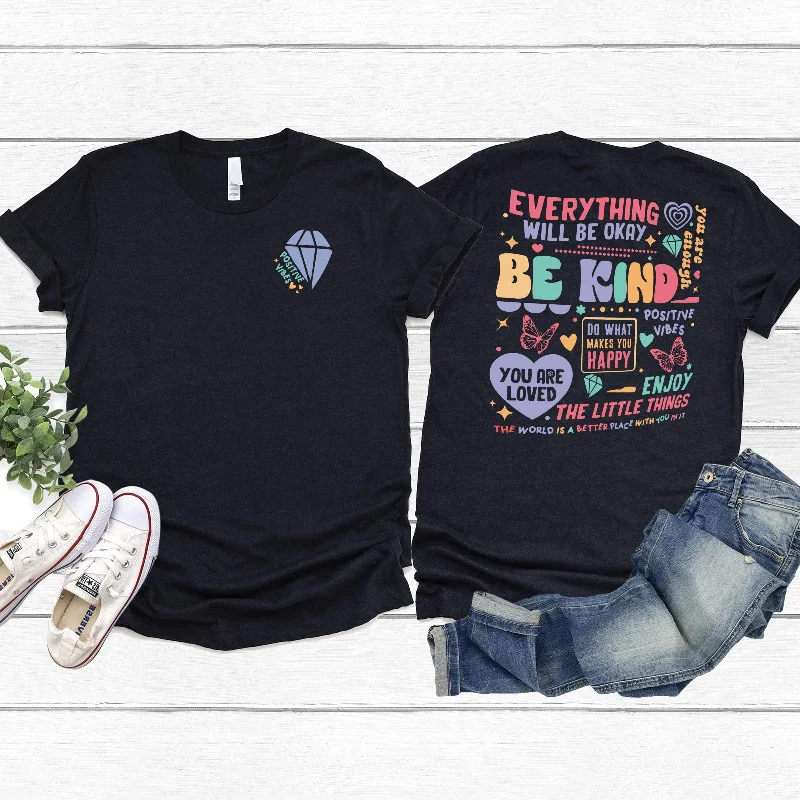 Seasonal Clearance Positive Vibes Tee