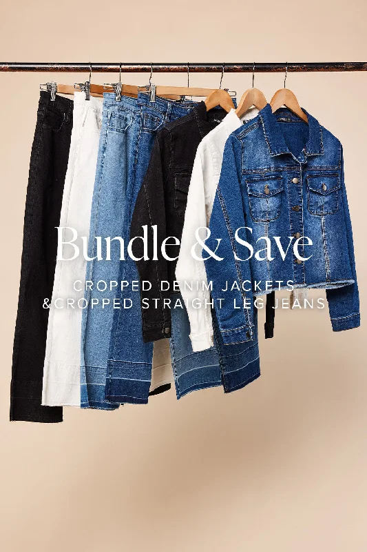 Hot Trends The Cropped Jean & Cropped Jacket Bundle