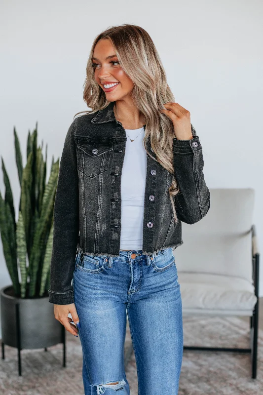 Buy More, Save More Jordie Risen Denim Jacket - Vintage Black