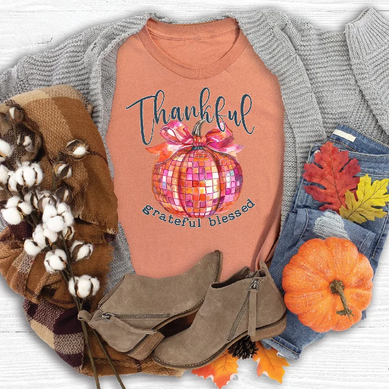 Crazy Discounts, Hurry Up Thankful Grateful Blessed Tee