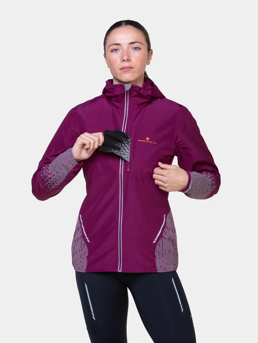 New Styles Just In Tech Reflect Jacket Wms | Blackcurrant/Reflect