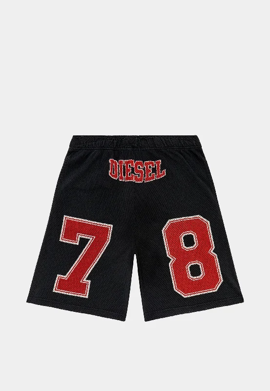 Spring Fashion Diesel P-Tain-Short Shorts Black