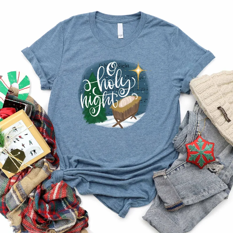 Budget Friendly O Holy Night Music Tee