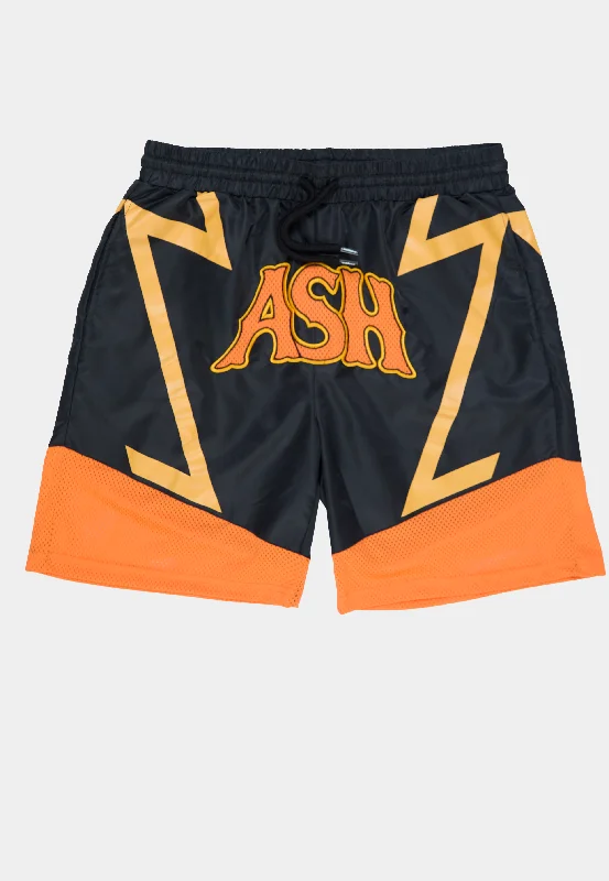 Trend Alert Ashluxe Zig Short Black Yellow