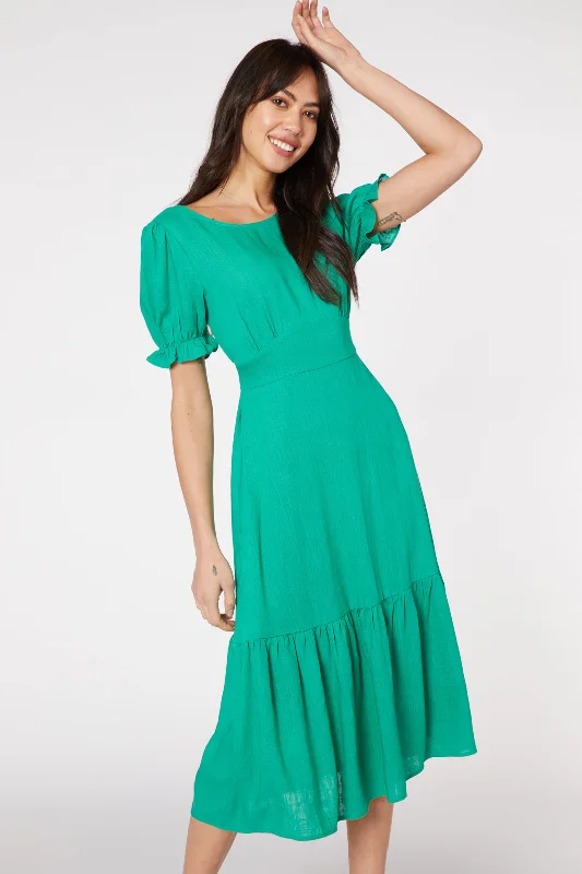 Evening Elegance Enid Midi Dress