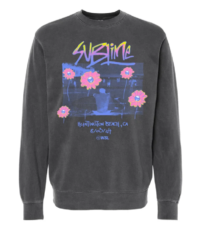 Effortless Style Sublime Think Crewneck Hoodie