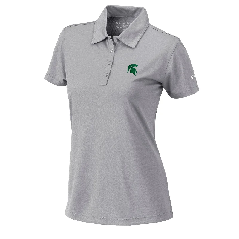 Huge Markdowns Michigan State Women's Columbia Omni-Wick Birdie Polo