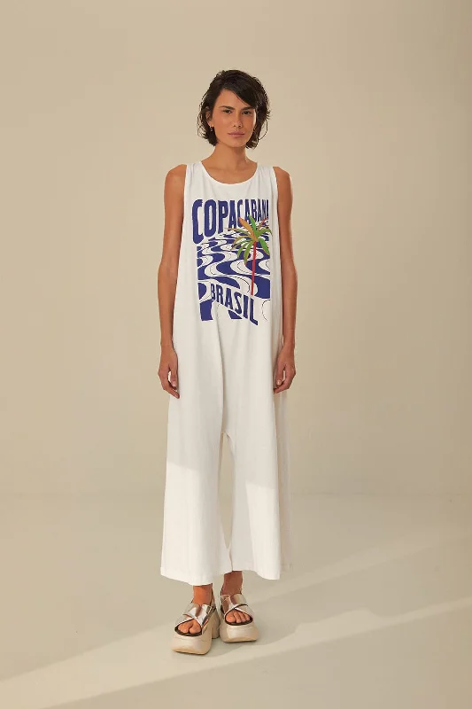 Limited Time Special Offer Off-White Copacabana Jersey Jumpsuit