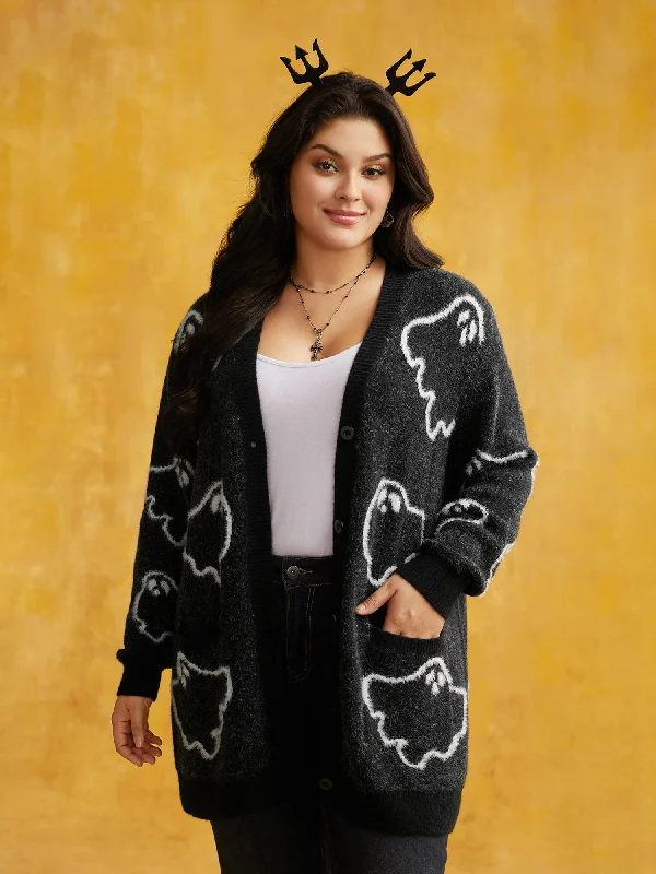 Redefining Women's Fashion Supersoft Essentials Ghost Mink-Hair Like Cardigan