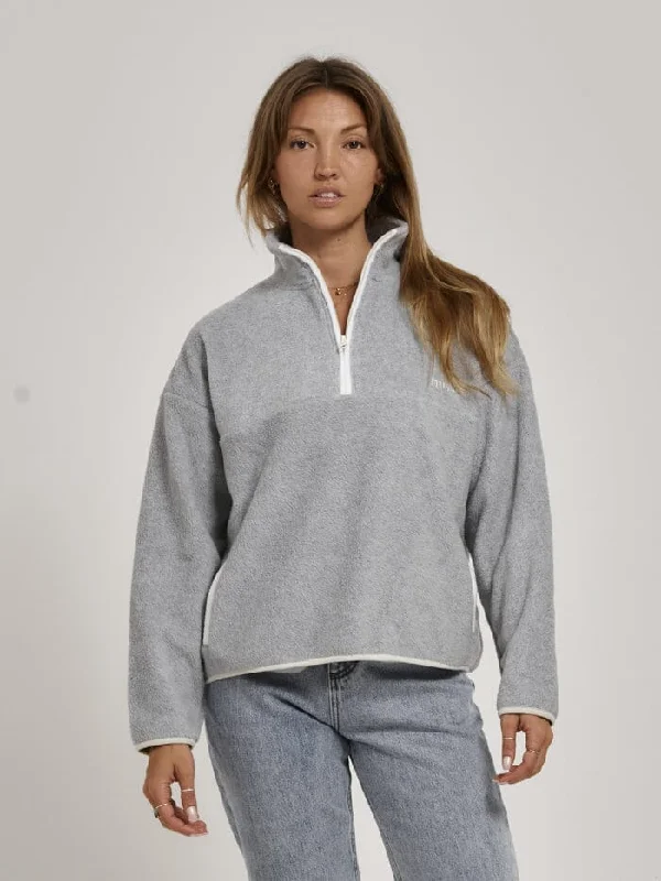 Chic Allure Minimal Thrills Polar Fleece - Grey Marle