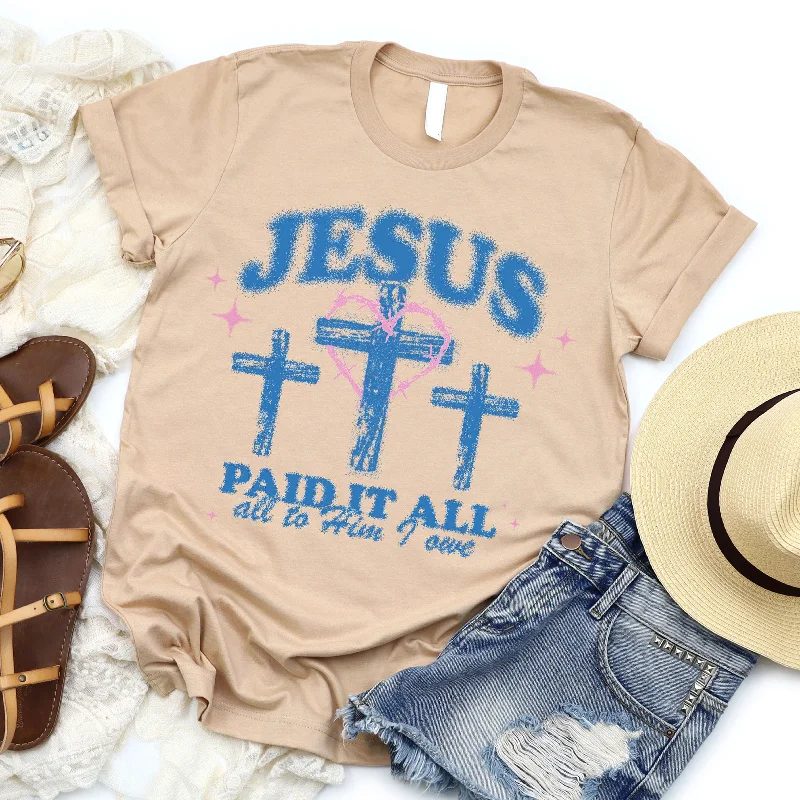 Trendy Styles Jesus Paid It All Tee