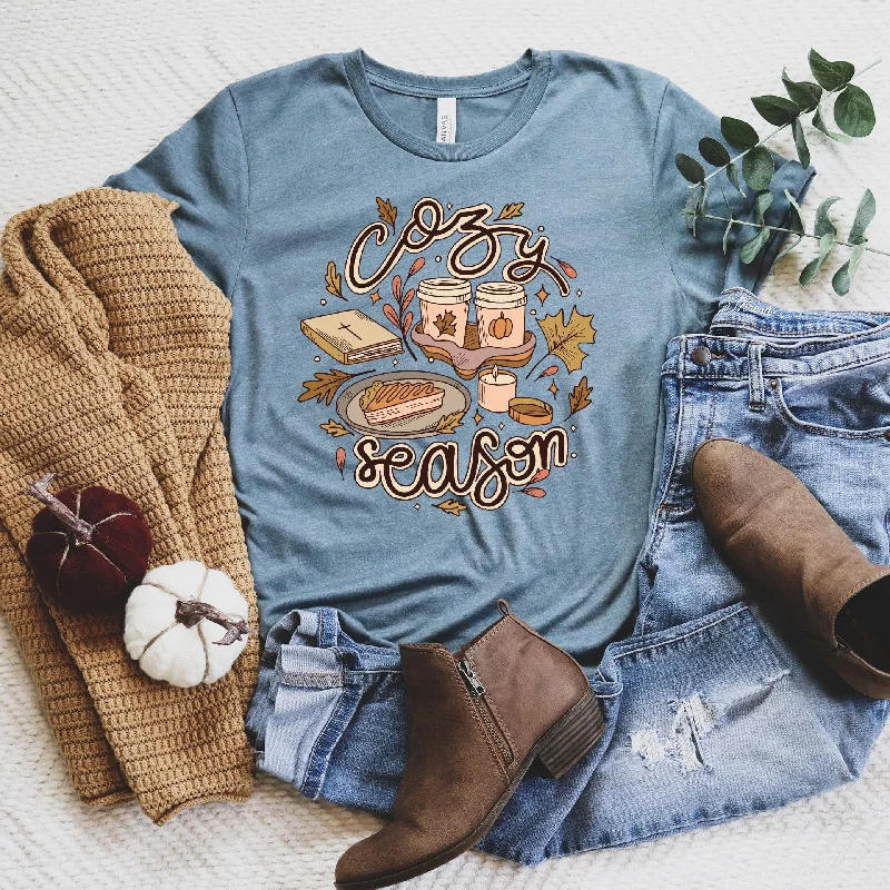 Chic And Edgy Cozy Season Tee