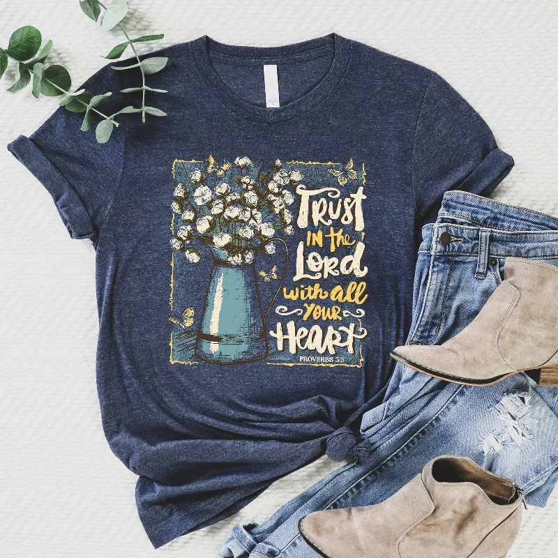 Save On Classic Elegant Styles Trust In The Lord Tee