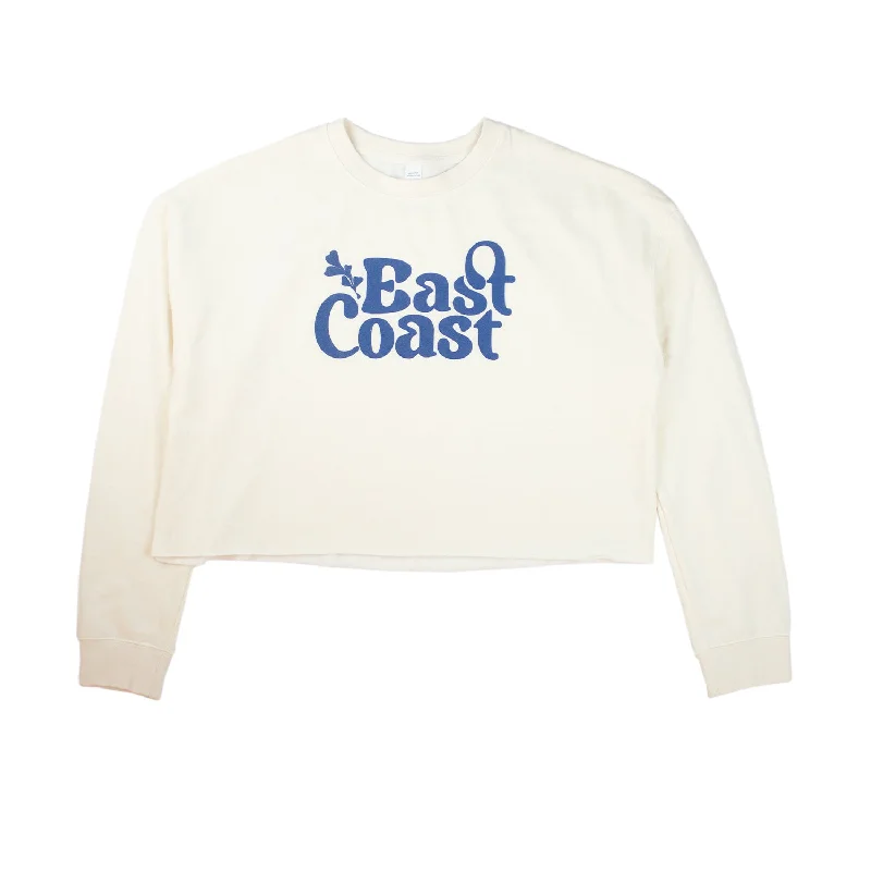 Vibrant Femme Fashion East Coast Ellie Crop Fleece